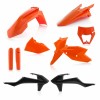 KIT PLÁSTICOS COMPLETO ACERBIS KTM EXC / EXC-F 2017 - 2019 COR ORIGINAL